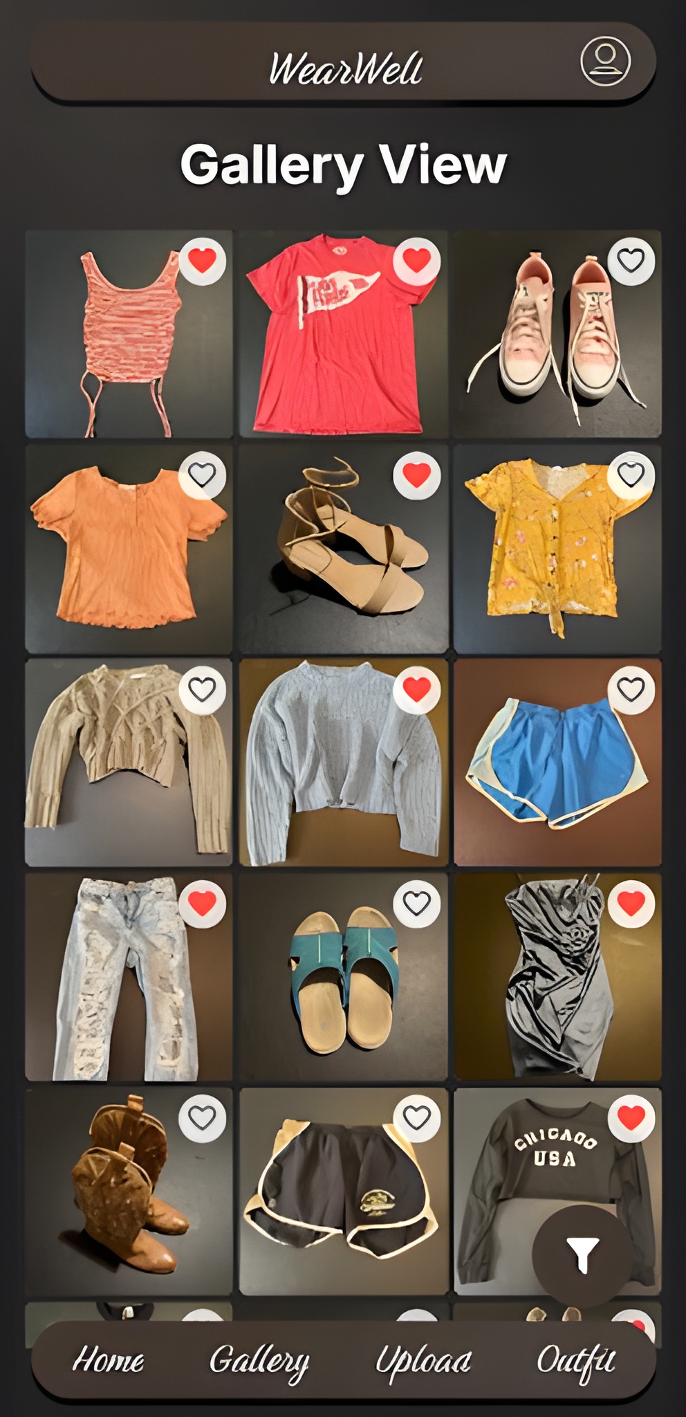 Outfit Recommendation Mobile App