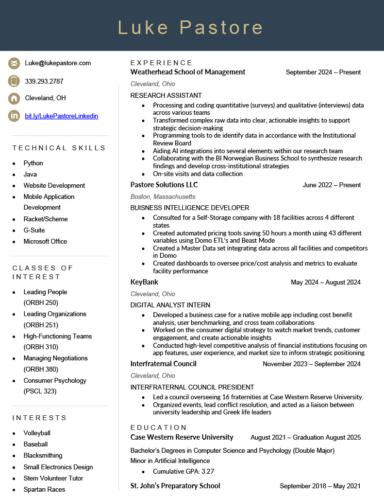 Resume Preview